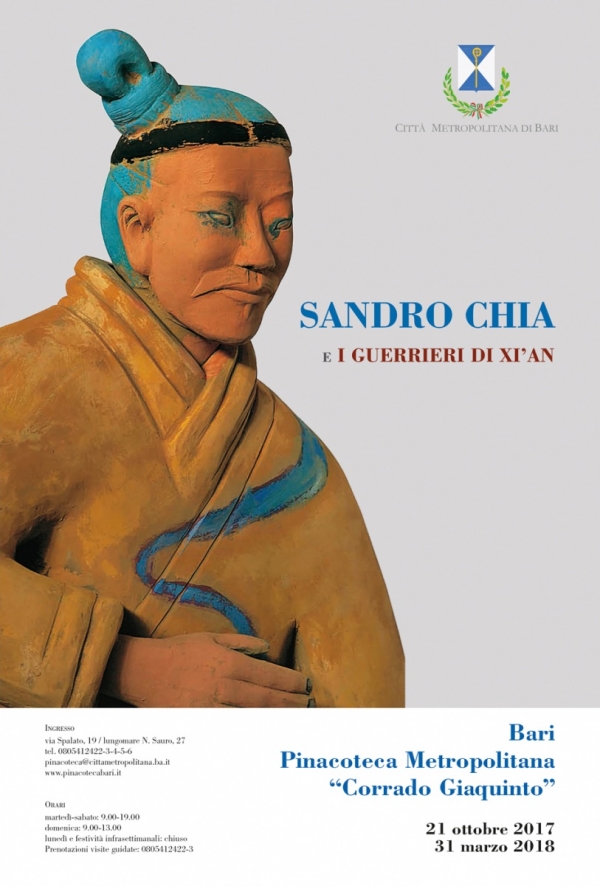 Sandro Chia e i guerrieri di Xi&#039;an